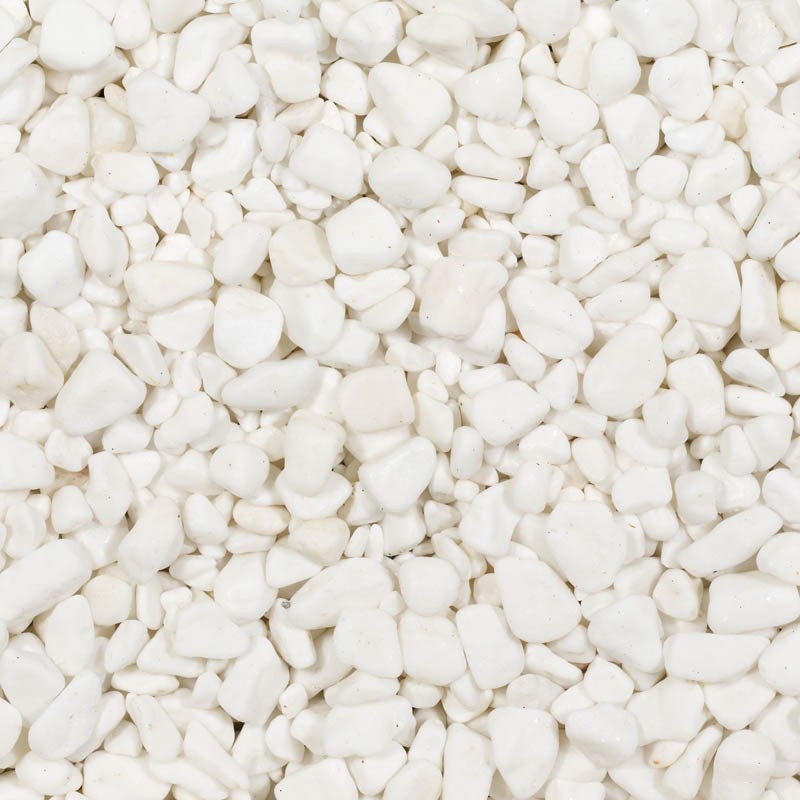 Gravier Polar White 40-60mm - Dolomite blanc - 20kg