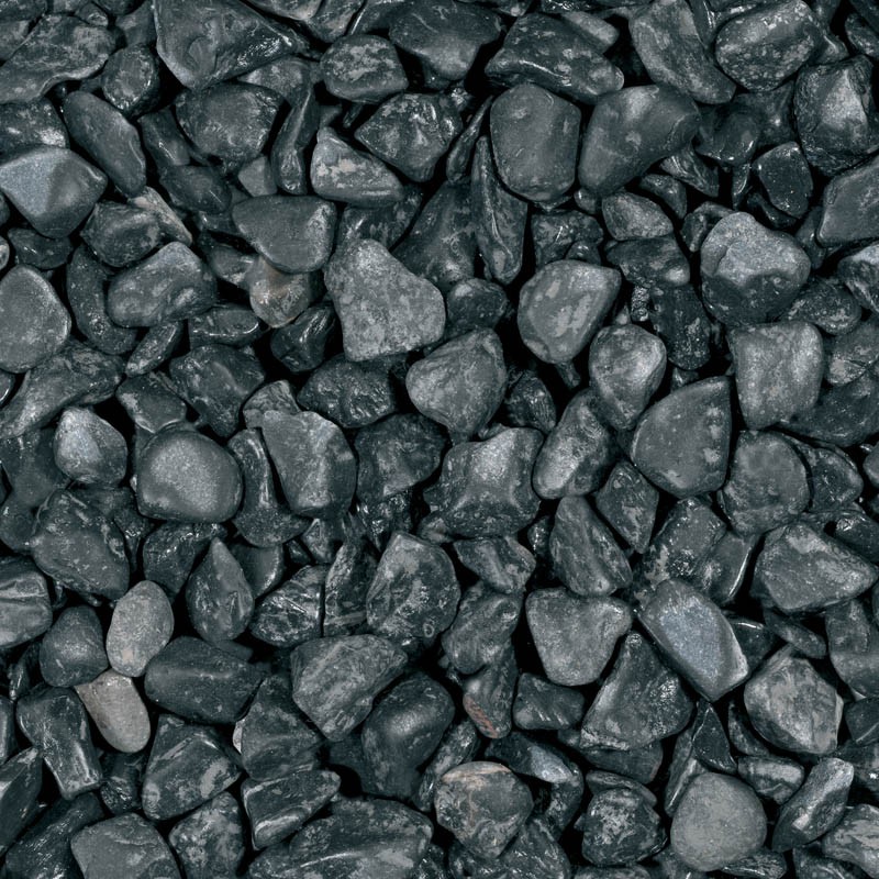 Nero Ebano Grind 25-40mm - zwart basalt - 20kg