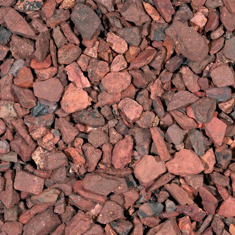 Gravillon de schiste rouge 6-15mm - Schiste rouge - 20kg
