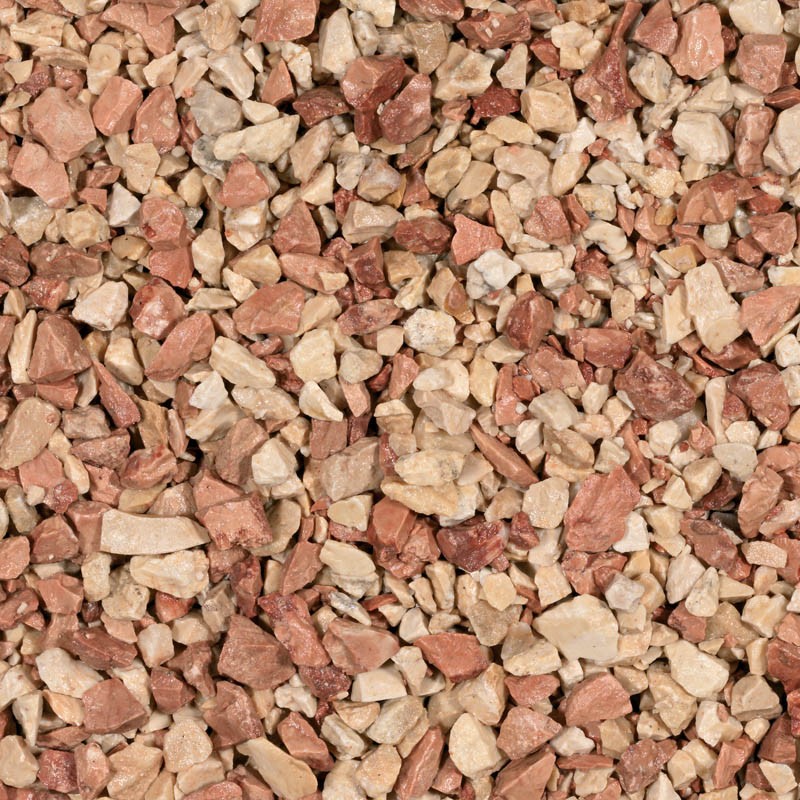 Gravillon mediterranea 8-12mm - Calcaire rose - 20kg