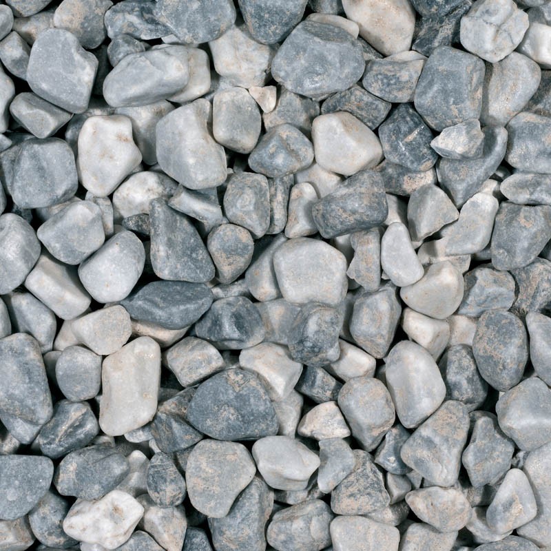 Gravier icy blue 8-16mm - marbre bleu - 20kg
