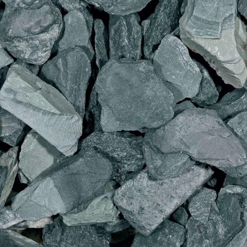 Canadian slate green 30-60mm - schiste vert - 20kg