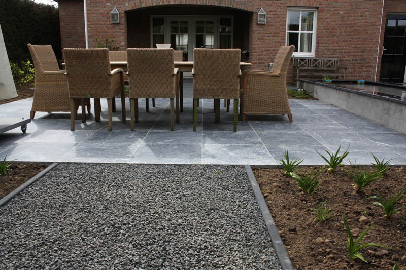 GRAVEL OF BASALT BLACK, 8-11 MM -BLACK BASALT 20KGS
