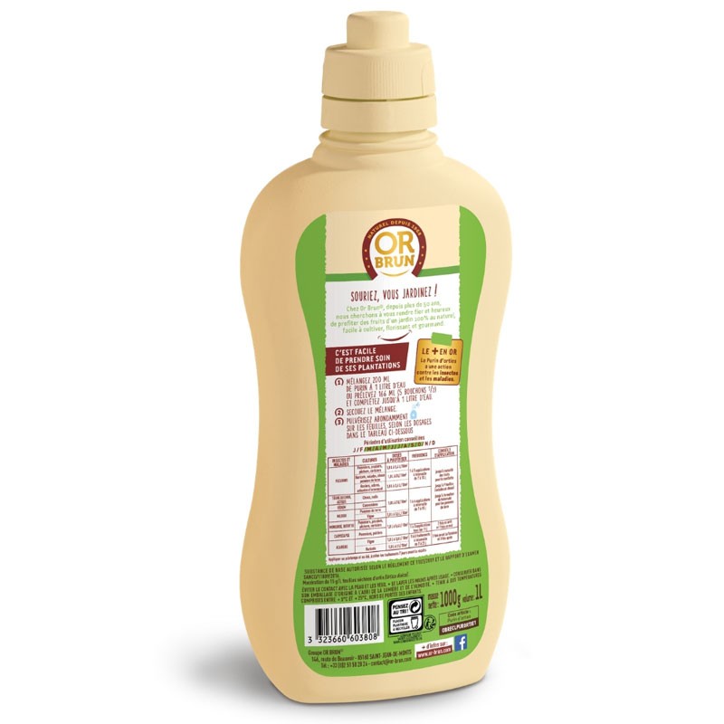 BROWN GOLD NETTLE MANURE 1L