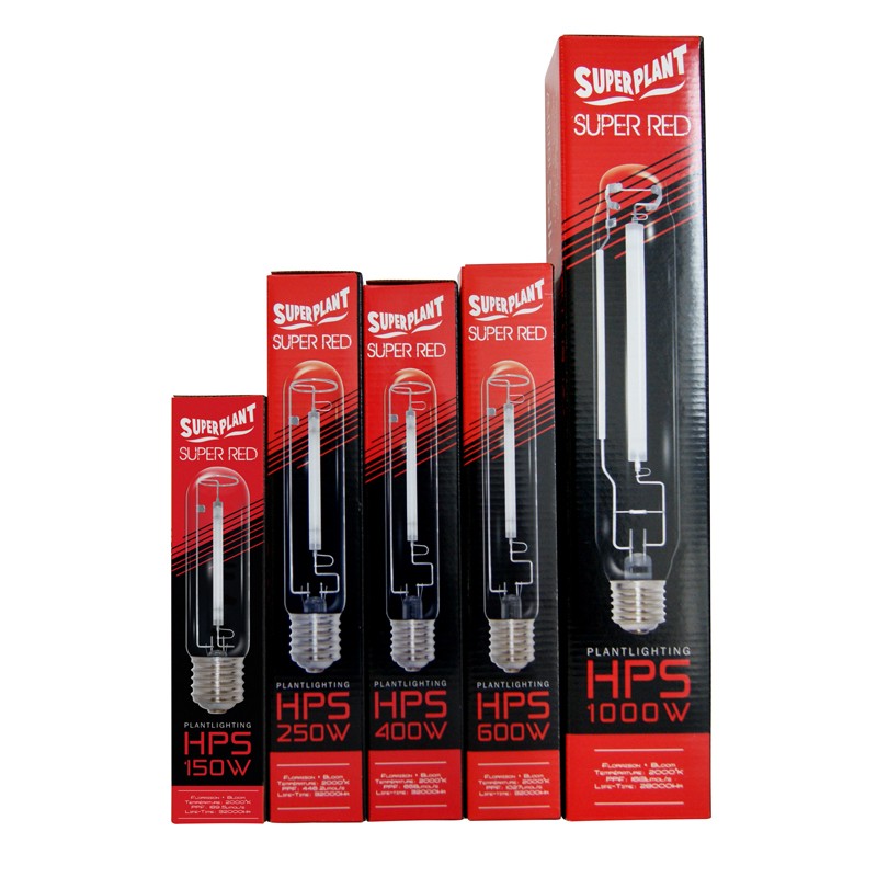 Superplant - Lâmpada HPS Super Red 400W - 2000°K - Lâmpada de floração