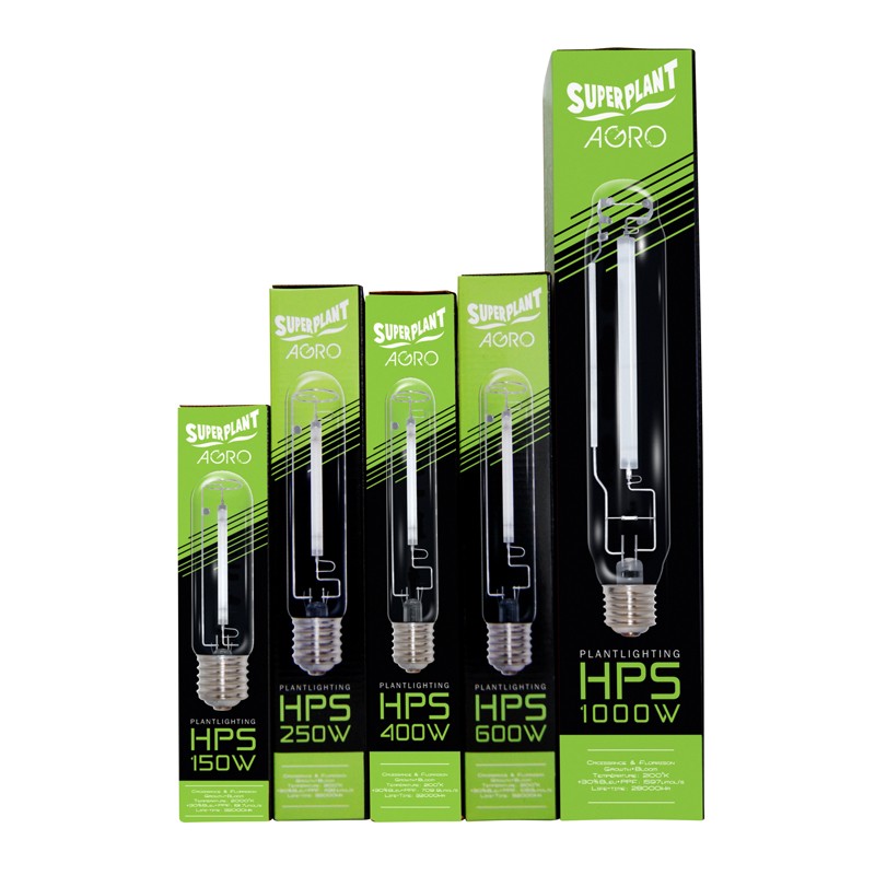 Superplant - Ampoule HPS Agro 250W - 2100°K - Lampe de croissance et floraison