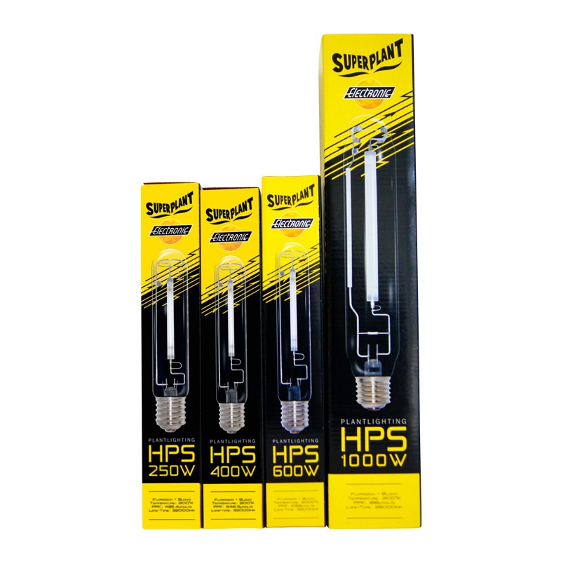 Superplant - Lâmpada HPS 600W para lastro digital - E40 - 2000K