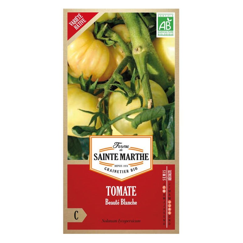 La ferme Sainte Marthe - Tomate blanco de belleza