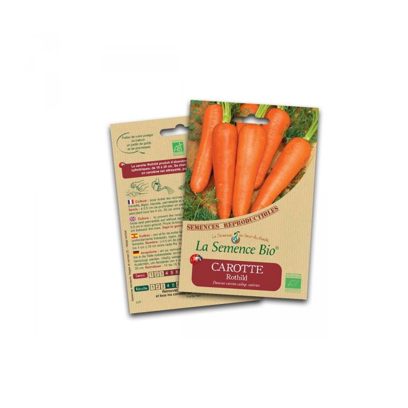 Organic seed - Carrot rothild