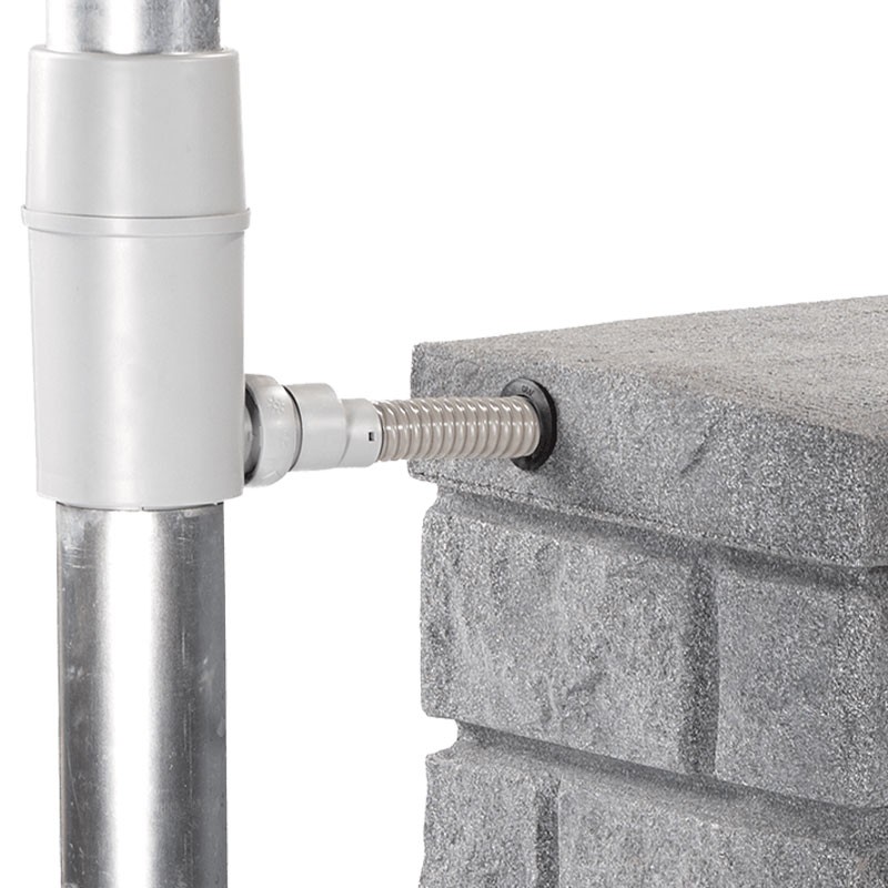 LDD BAUSATZ ROCKY 400L GRAU GRANIT