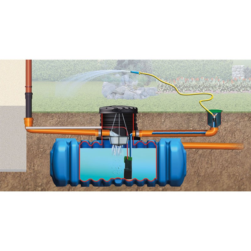 LDD KIT JARDIN FLAT CONFORT 3000L