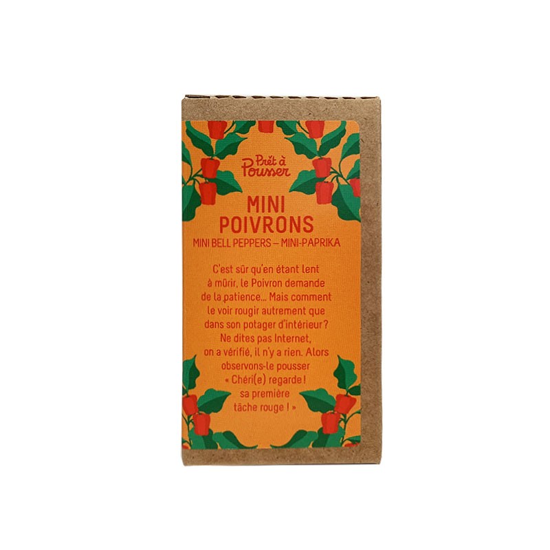 Prêt à pousser - Capsule van mini-paprika's