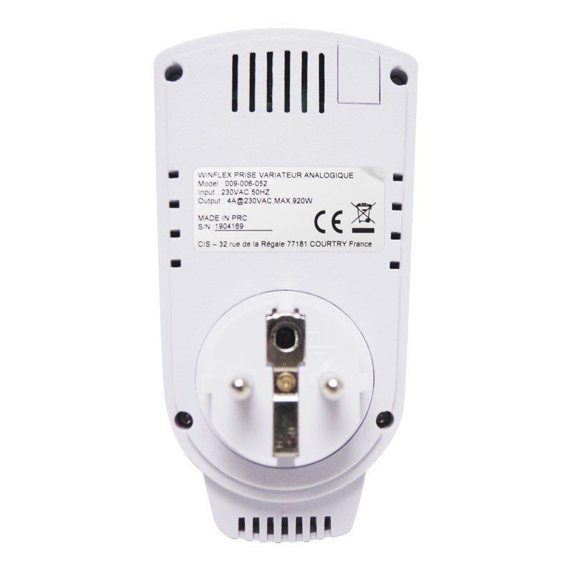 WINFLEX PRISE VARIATEUR ANALOGIQUE