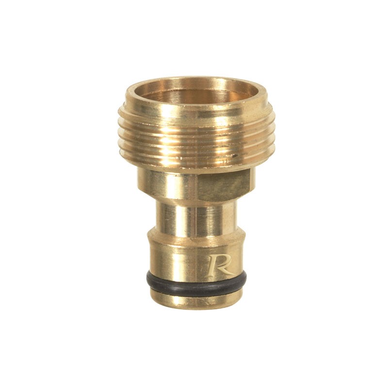 Ribiland - Adattatore filettato 3/4 maschio in ottone