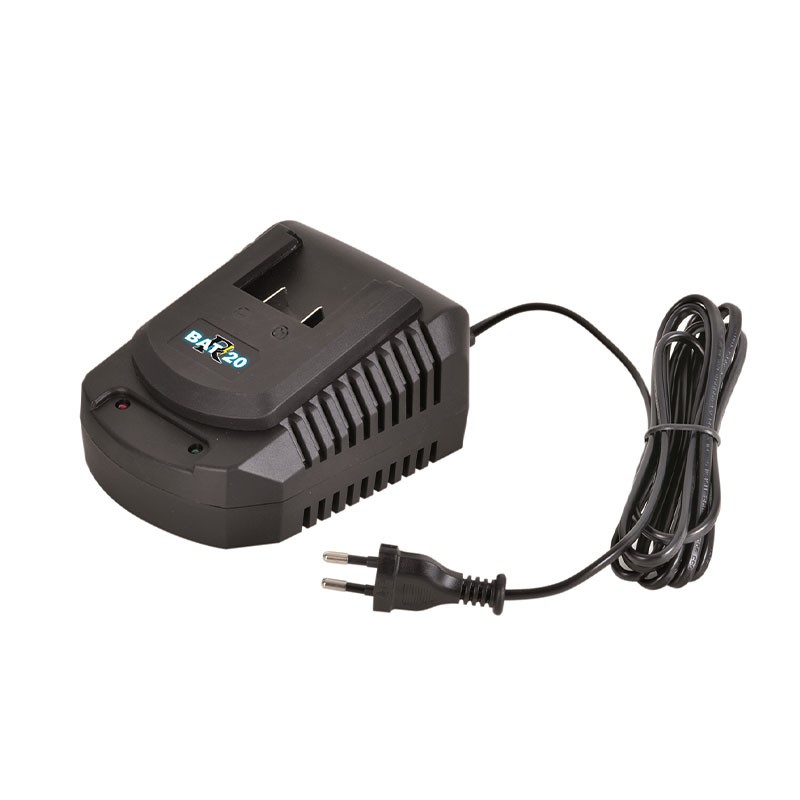 Ribitech - Caricabatterie veloce 21V R-BAT20