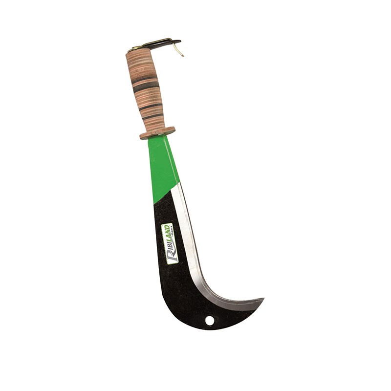 Ribiland - Italian billhook with leather handle