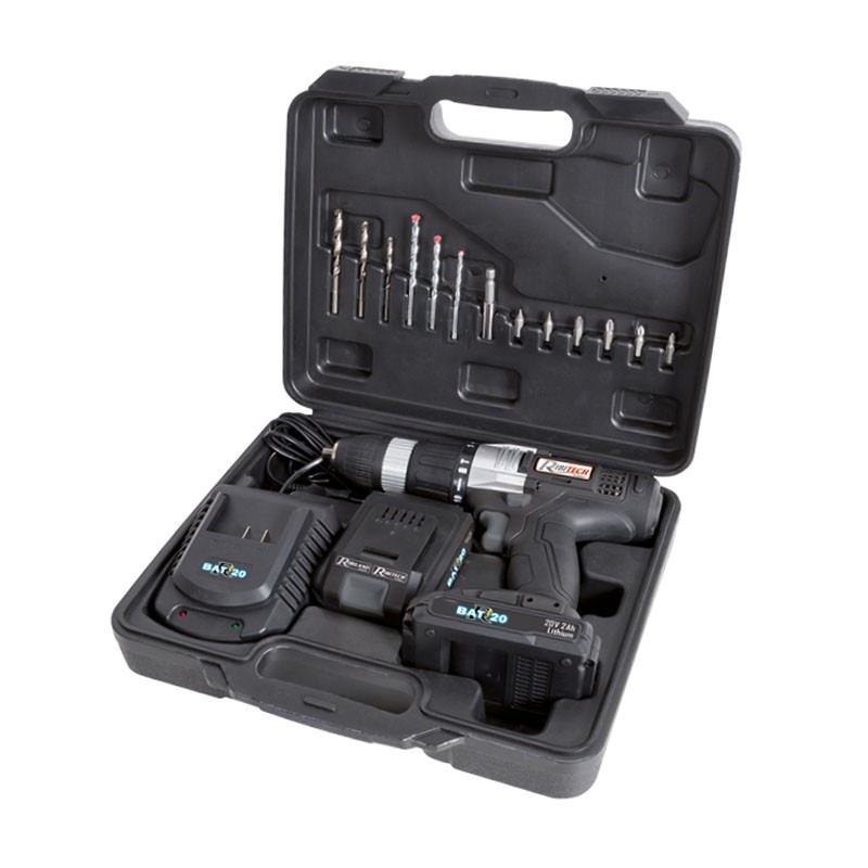 KLOPBOORMACHINE R-BAT20 ACCU 20V 2A+4A