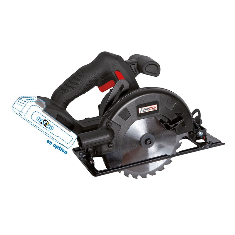 SCIE CIRCUL. 165MM R-BAT20 20V SANS BATTERIE NI CHARGEUR
