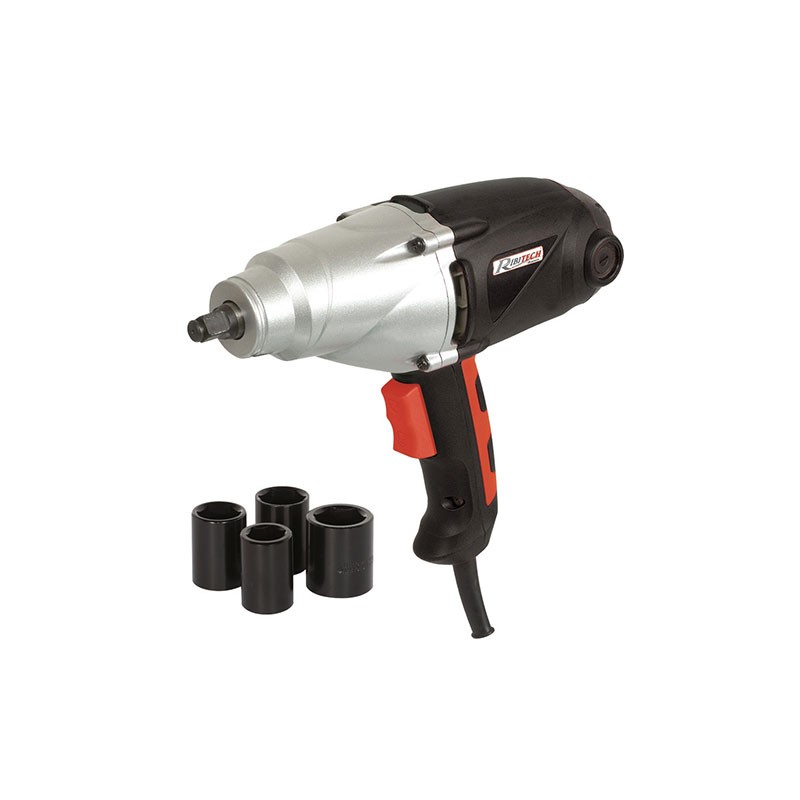 Ribitech - Chiave a urto elettrica 1010w mandrino quadrato 1/2