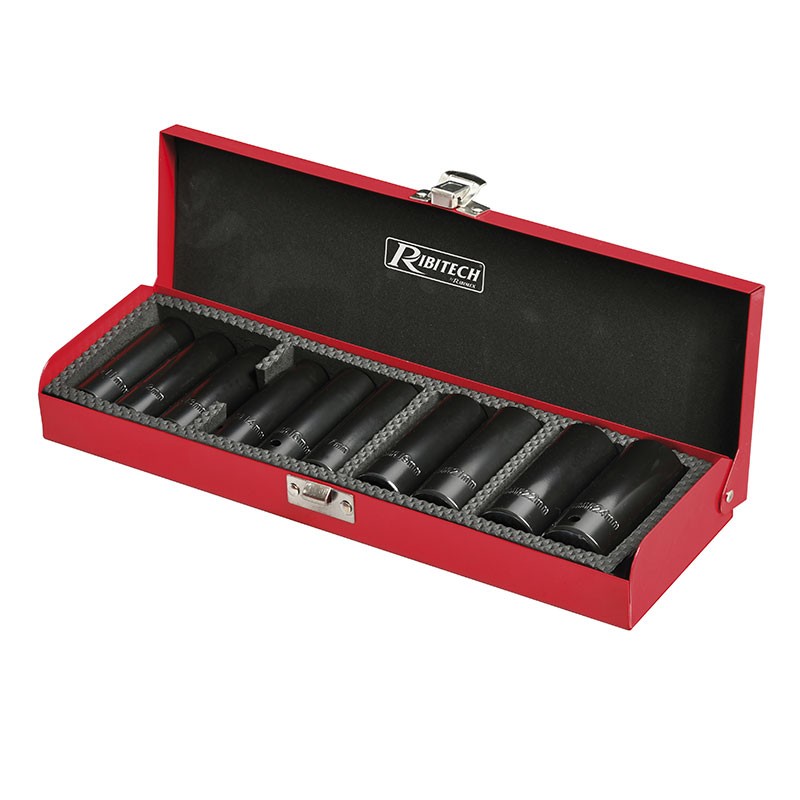 Ribitech - Set di 10 prese 1/2 78mm