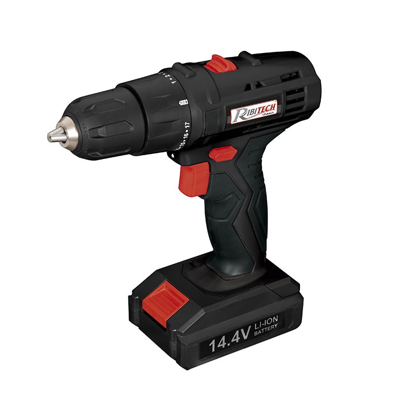Ribitech - Trapano avvitatore al litio 14.4v 1.3ah con batteria