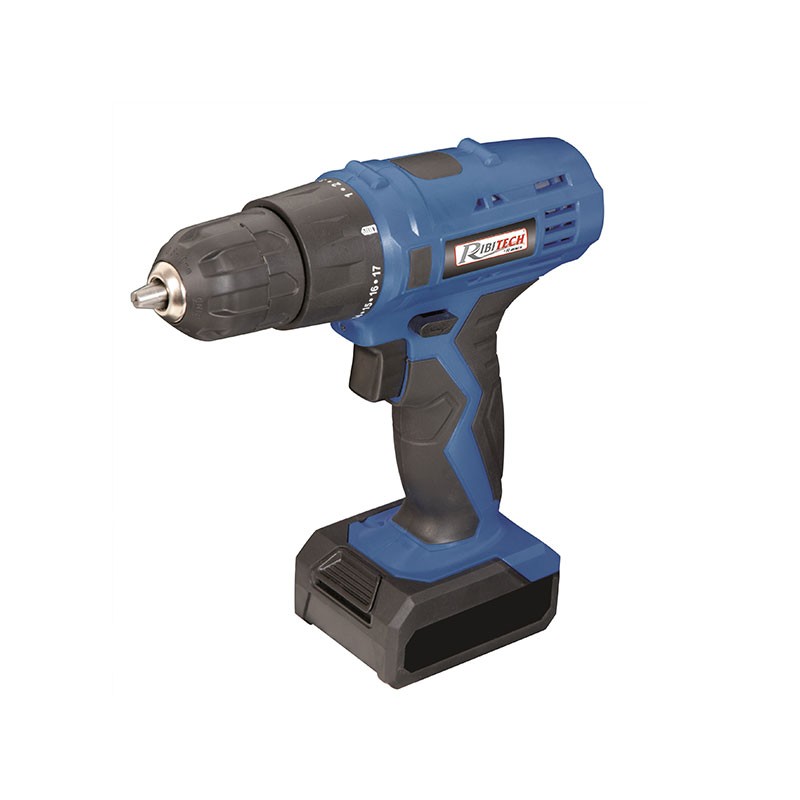 Ribitech - Taladro/atornillador de litio de 12v 1.3ah con batería