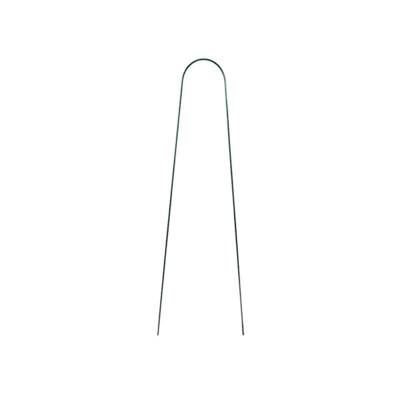 Nature - Arceau en acier plastifié vert pour tunnel haut spécial tomate h180cm