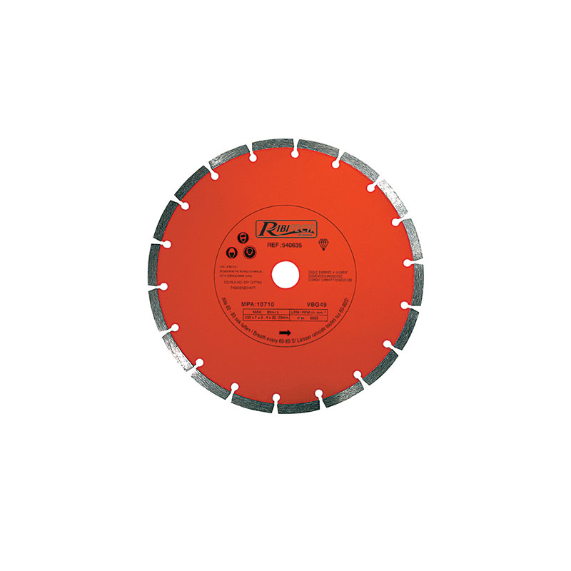 Ribitech - Segmento de disco de diamante 230mm Clase C