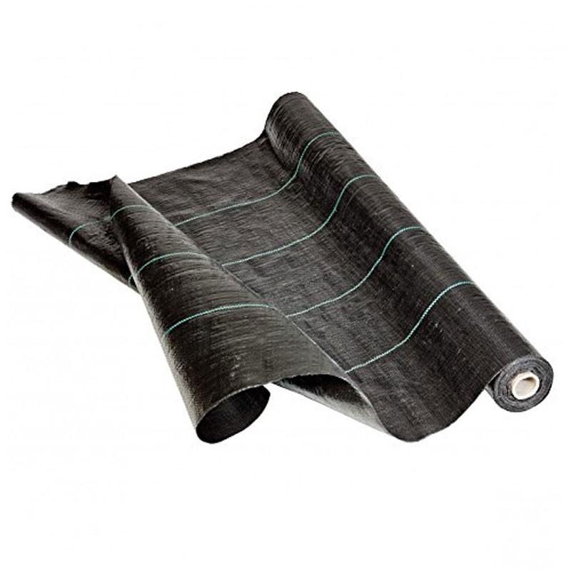 Nature - Black mulch cloth landscape treated anti UV 100g/m² 25m