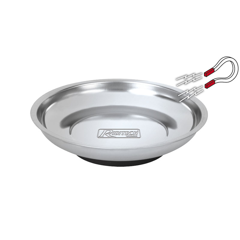 Ribitech - Contenedor magnético de 150 mm de diámetro en acero inoxidable