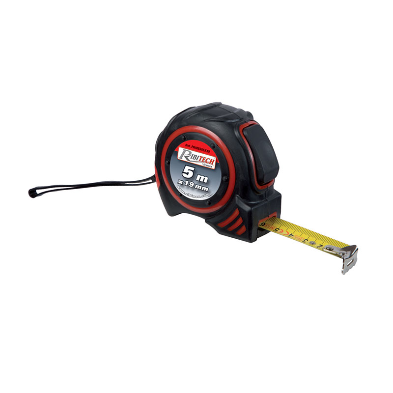 Ribitech – Mètre à ruban autobloquant mesure 5m x 19mm