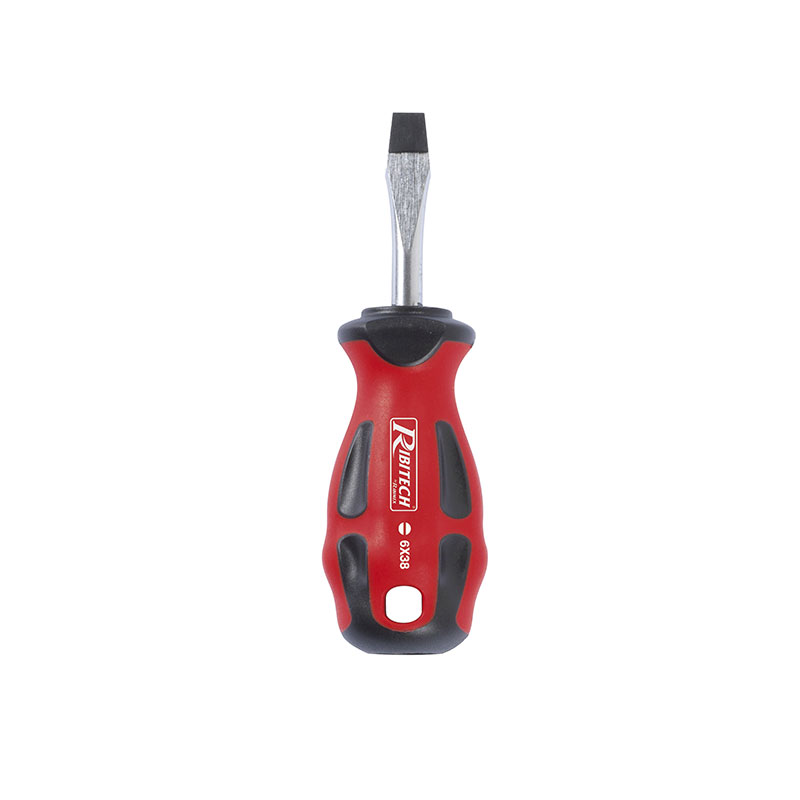 Ribitech - Platte schroevendraaier 6x38mm magnetisch