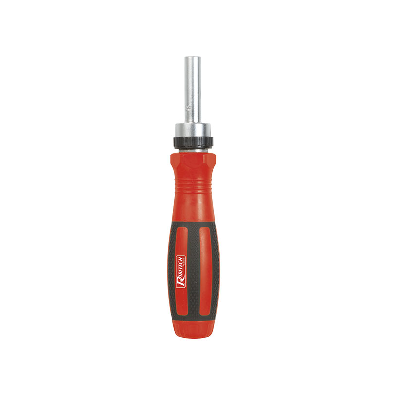 Ribitech - Cacciavite a cricchetto + cacciavite di precisione con bit