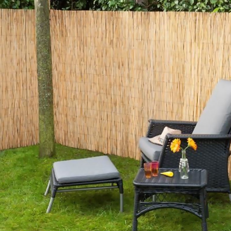 6050127 CANISSE VAN NATUURLIJKE RIETSTENGELS (PELES) - 2 X 5 M