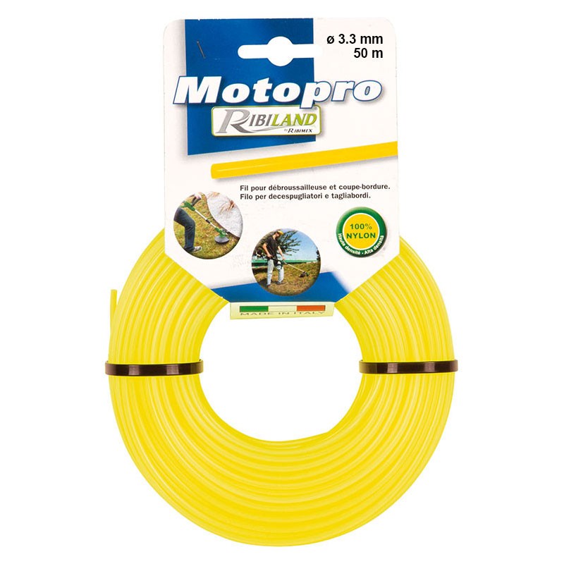 Ribiland - Round wire for brushcutter 50m - ø3. 3mm