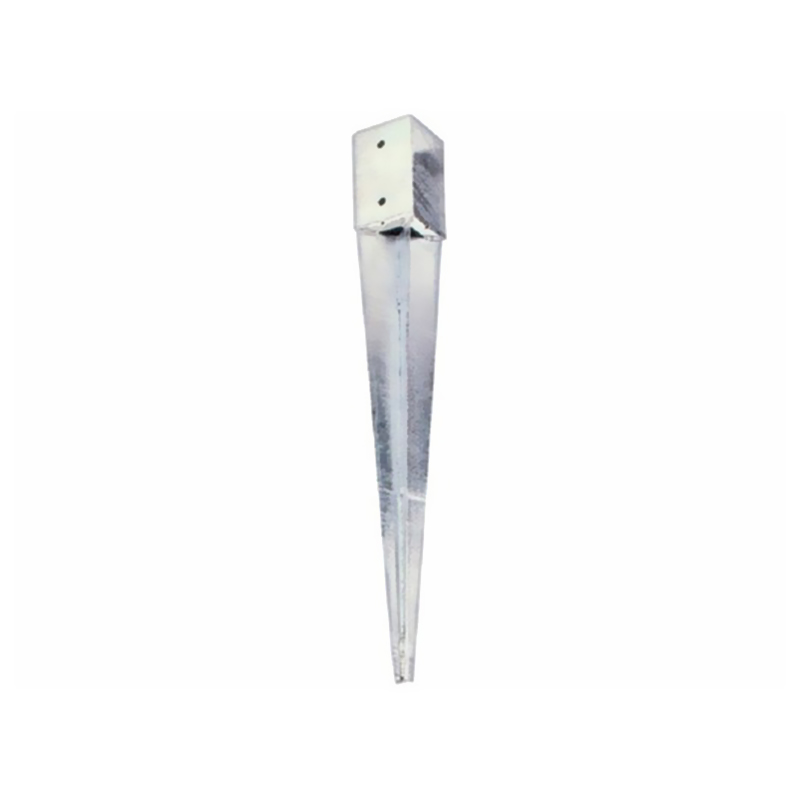 Estilo Florestal - Suporte de plantio galvanizado 90x90x750mm