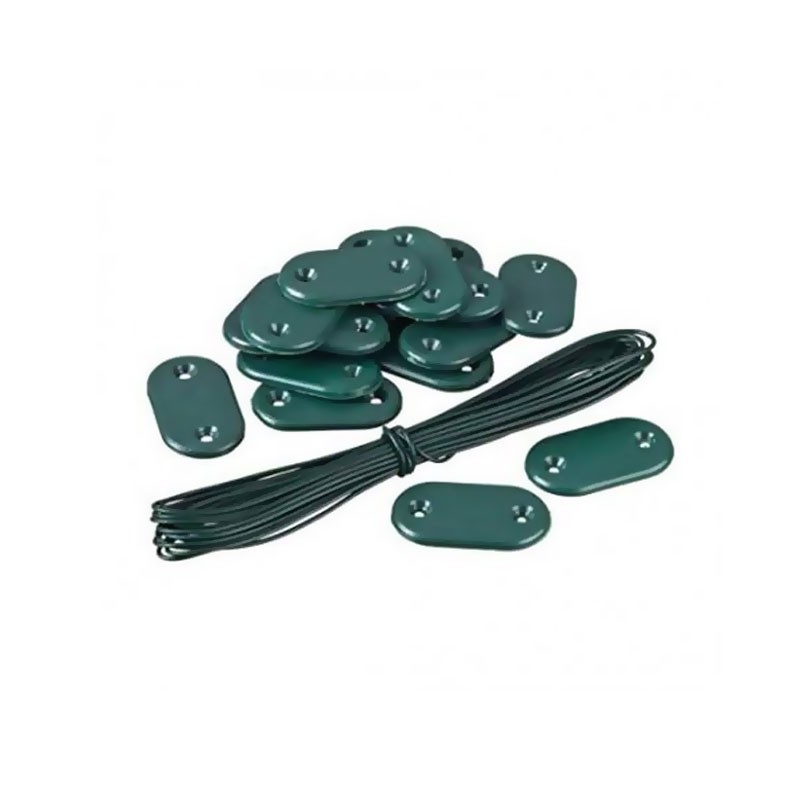Nature - Set de fixation pour canisses vert