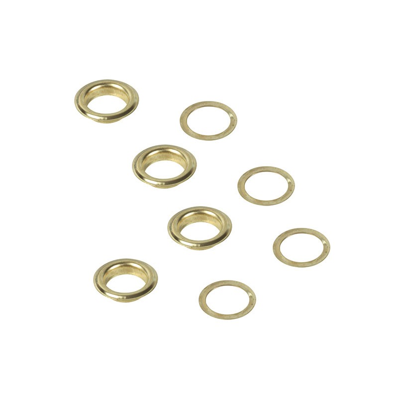 Ribiland - Set mit 50 Metallösen