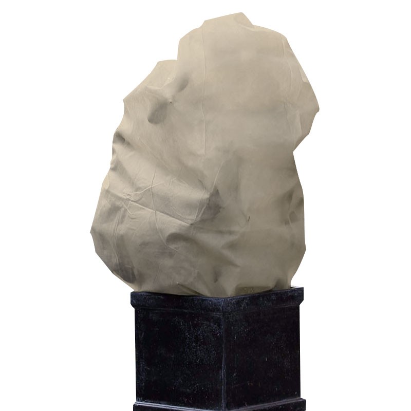 Nature -Juego de 3 fundas de invierno con cordón - Beige - 100 x 80 cm - Diámetro 50 cm