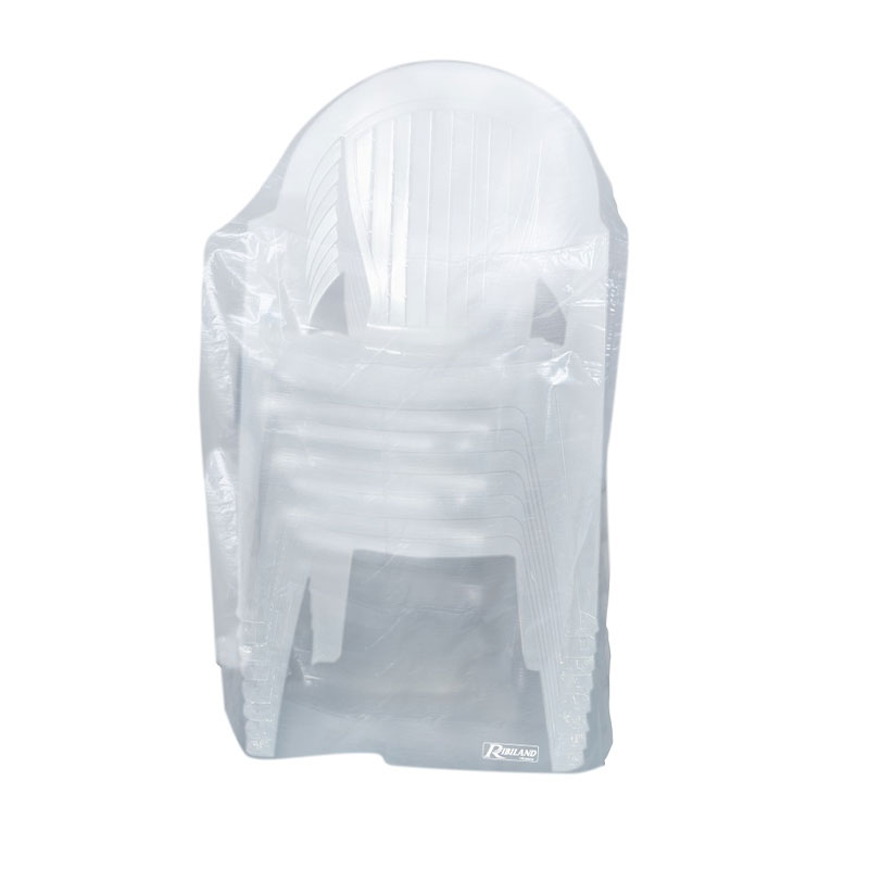 Ribiland - Translucent chair cover with armrests 90g/m² - 90x70x115cm