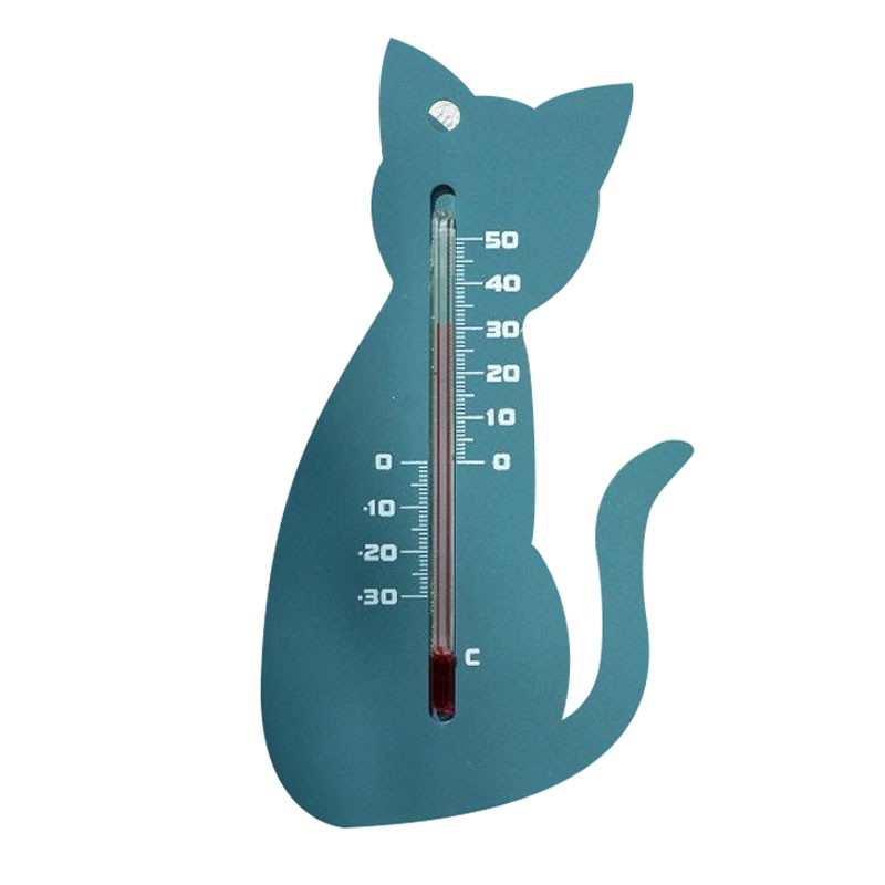  Nature - Termometro da parete per esterni - Chat gris