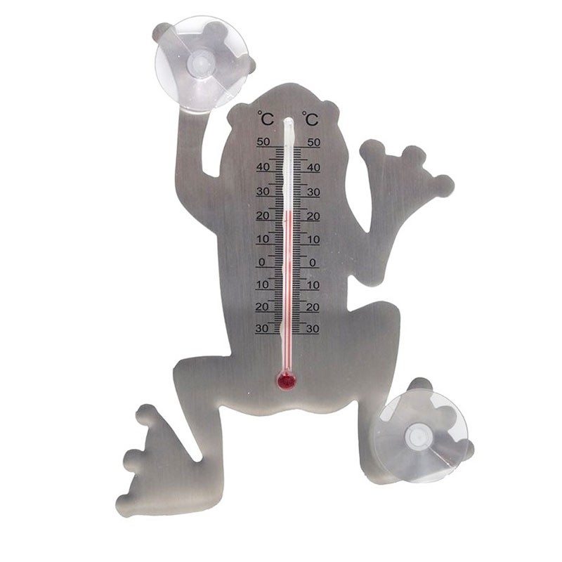 Nature - Thermométre extérieur - Grenouille ventouse