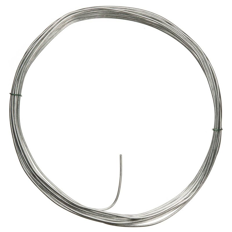 Nature - Cable de alambre galvanizado - ⌀2 mm x 10 m