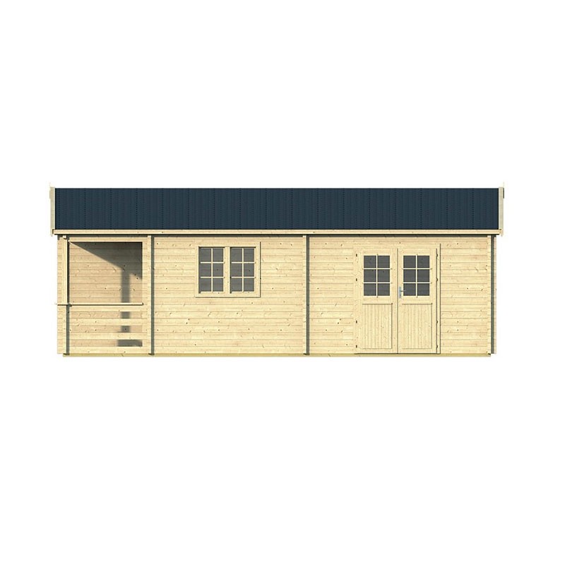 AZOREN CHALET IN 70MM LOGS