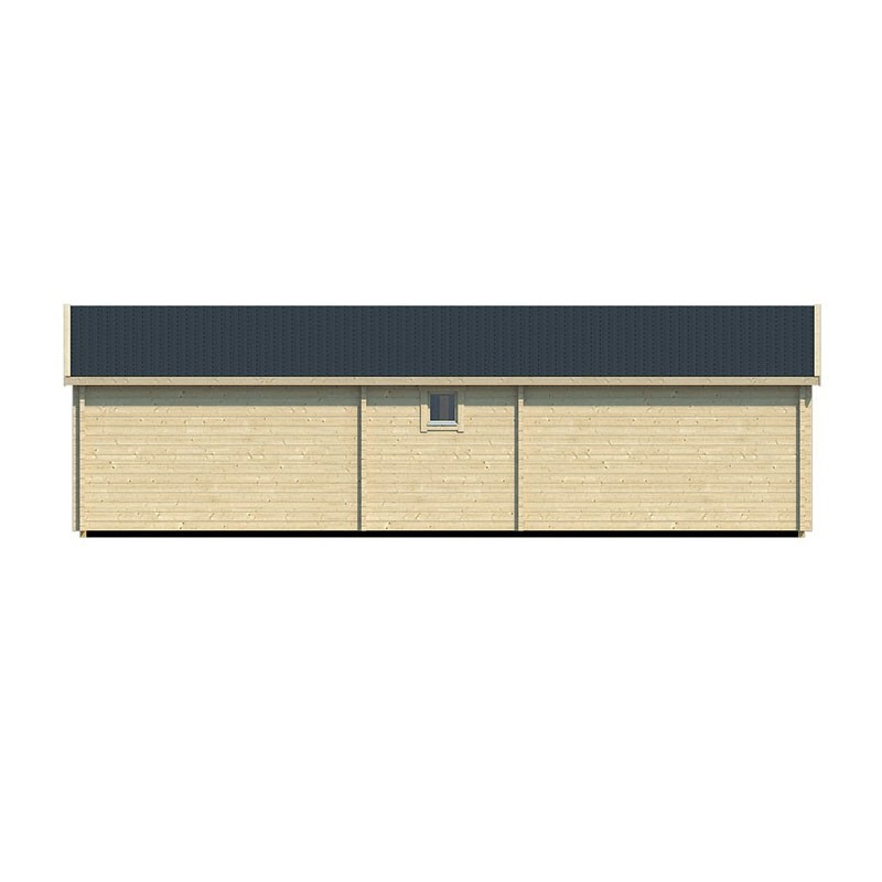 CHALET-STERRASSEN AUS 70MM RUNDHOLZ