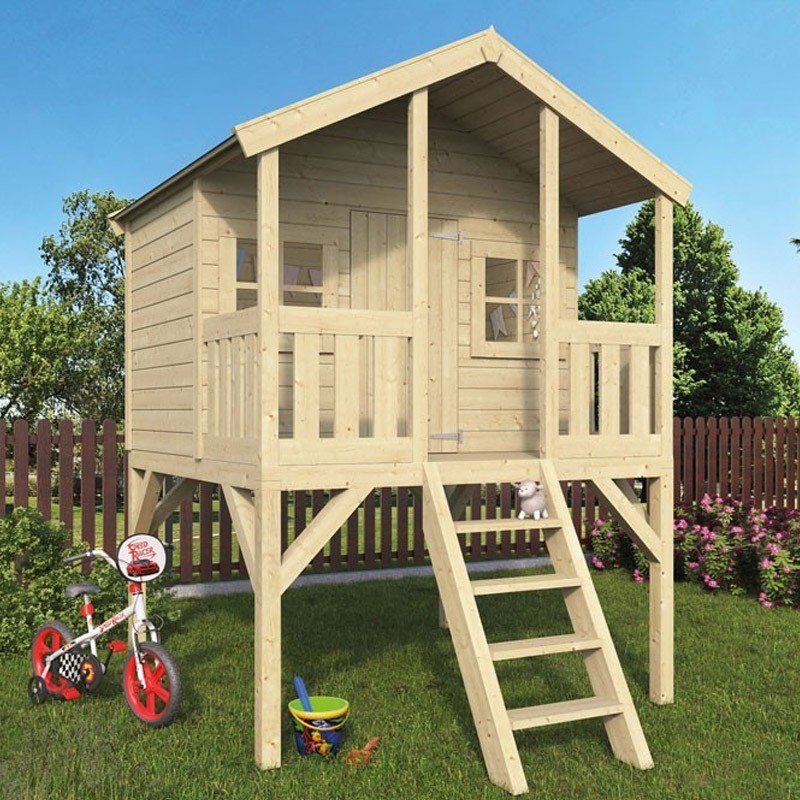 Tuindeco - Maisonnette de jeux Peter Pan - 180 x 120 x 257 cm