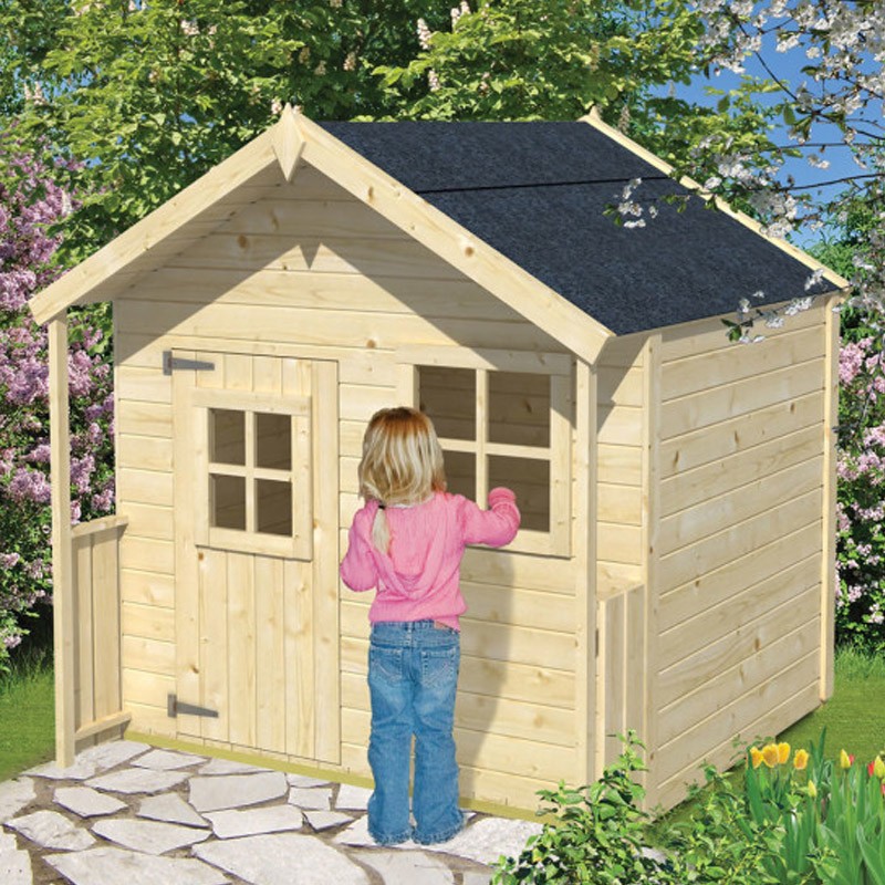 Tuin Deco - Maisonnette de jeux Blanche Neige - 152 x 122 x 166 cm