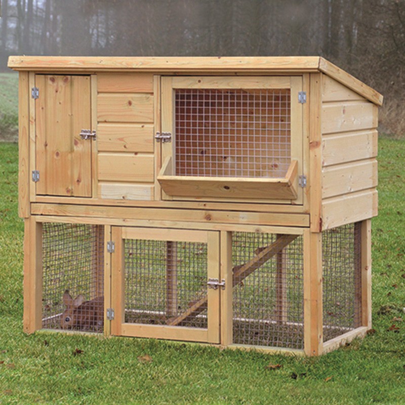 Tuindeco - Hutch Zijdehoen - 130 x 60 x 100 cm