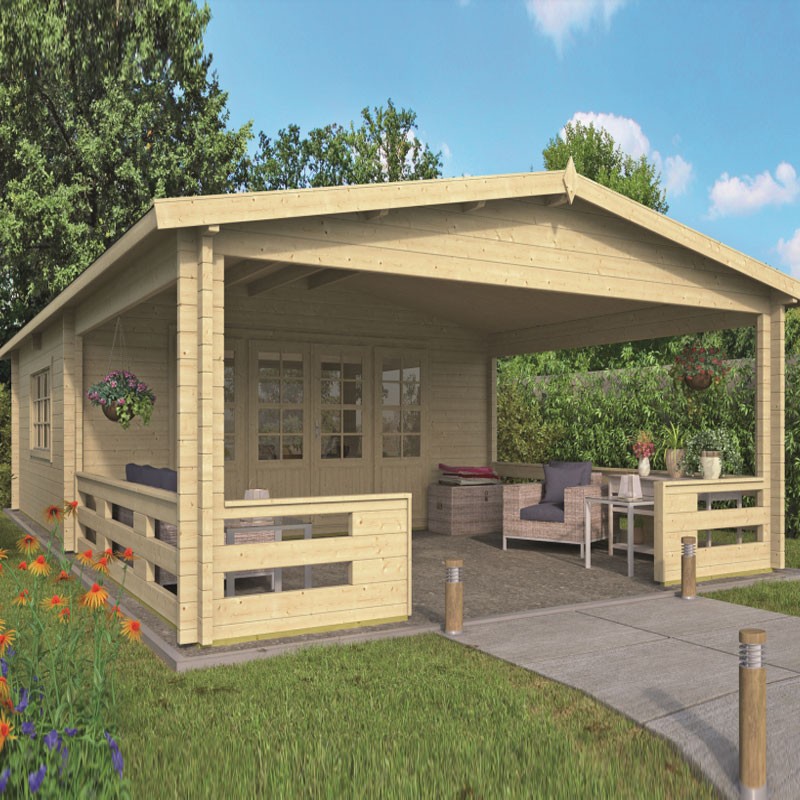 Tuindeco - Chalet 27m² - 58mm - Calidad residencial - Sheffield