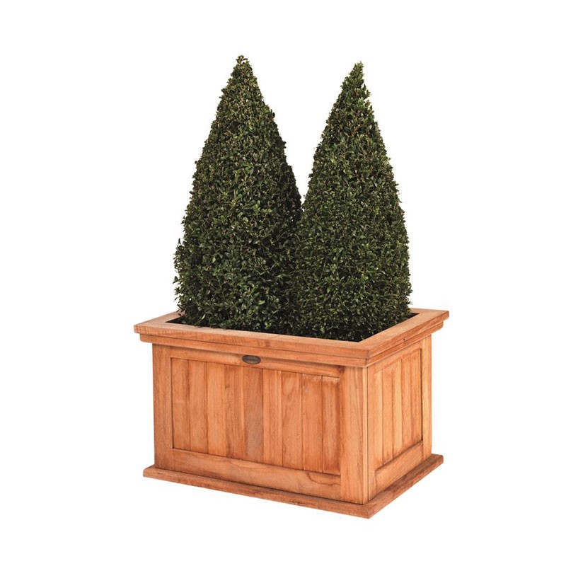 Tuindeco - Teakhouten plantenbak - Flores (Grande)